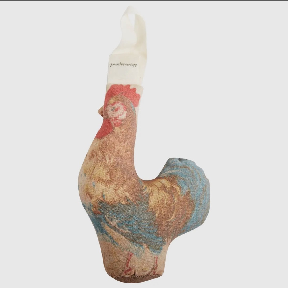 Vintage Inspired Rooster Ornament Bag Charm NWT - Picture 2 of 6